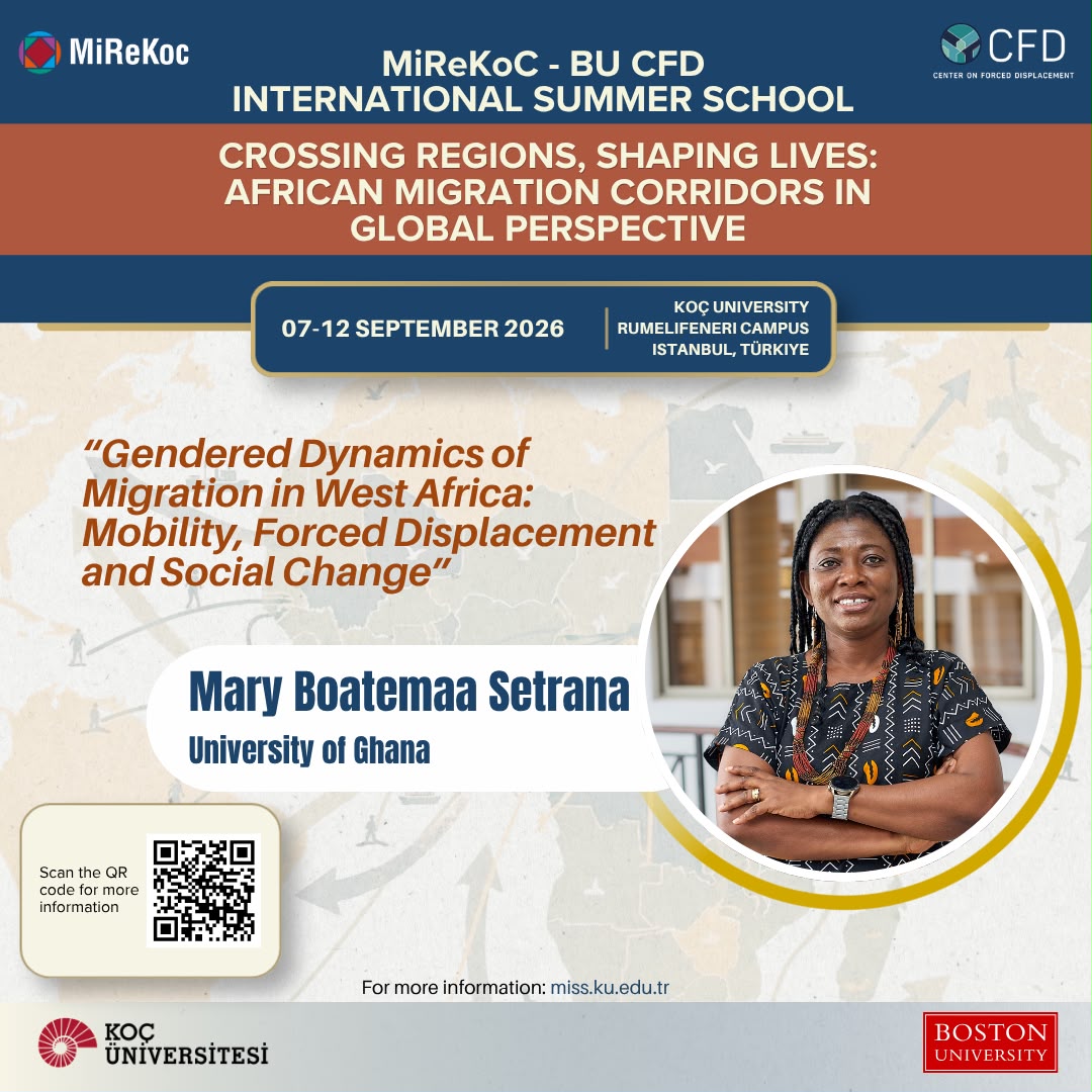 Prof. Mary Boatemaa Setrana to Deliver Lecture at MiReKoc & BU CFD International Summer School